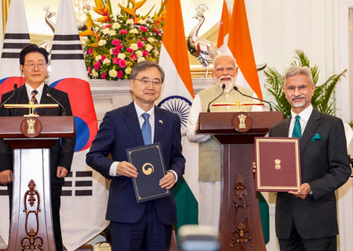 பொருளாதார கூட்டுறவு ஒப்பந்தம் மேம்பாடு இந்தியா - தென்கொரியா முடிவு!