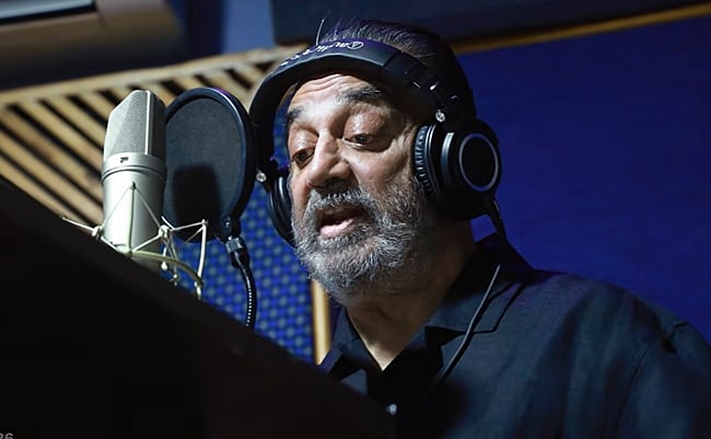 திமுகவுக்கு ஆதரவாக கமல் குரல்! வெளியானது தலைவன் இருக்கிறான் பாடல்!