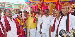 திமுகவின் நல்லாட்சியை தொடரச் செய்ய வேண்டும்: அமைச்சா் காந்தி