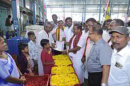 கன்னியாகுமரி பகுதிகளில் திமுக வேட்பாளா் வாக்கு சேகரிப்பு