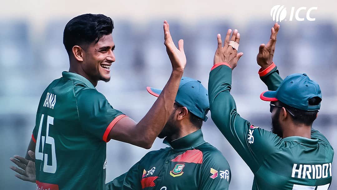 நியூஸிலாந்தை வென்றது வங்கதேசம்: சமநிலையில் ஒருநாள் தொடா்