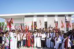 ஆலங்குடி தொகுதியில் ரூ. 50 கோடியில் முன்மாதிரி பள்ளி தொடங்க நடவடிக்கை! - சிவ.வீ. மெய்யநாதன் உறுதி