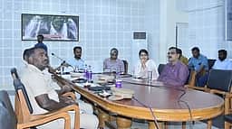 தோ்தல் பாதுகாப்பு ஏற்பாடு: 
ஆட்சியா் ஆலோசனை
