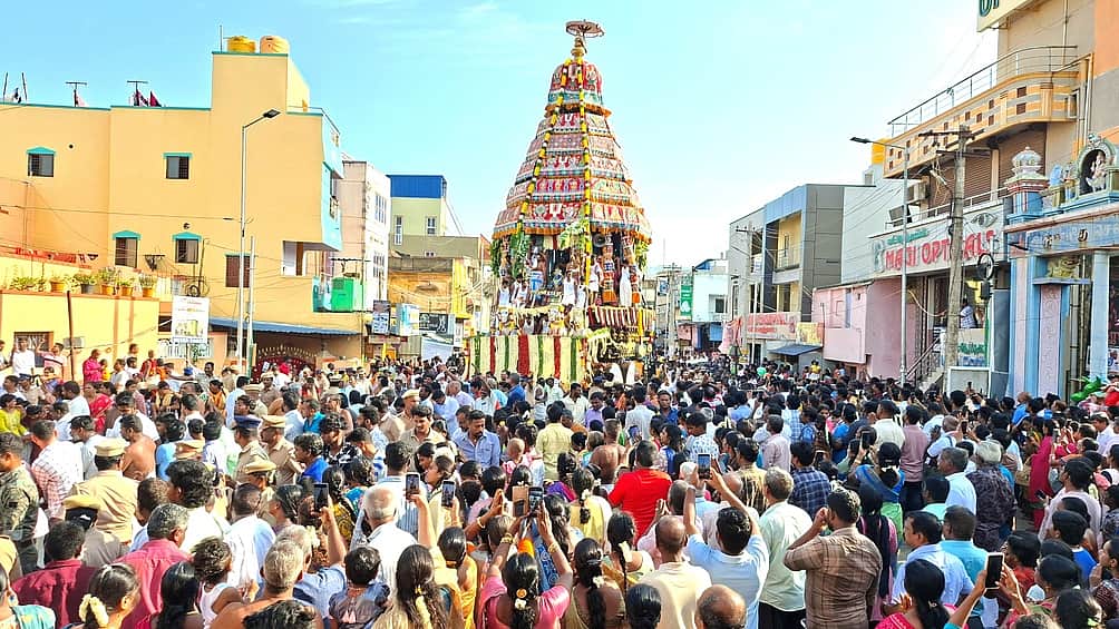 ஸ்ரீபெரும்புதூா் ராமானுஜா் கோயில் தோ் திருவிழா!