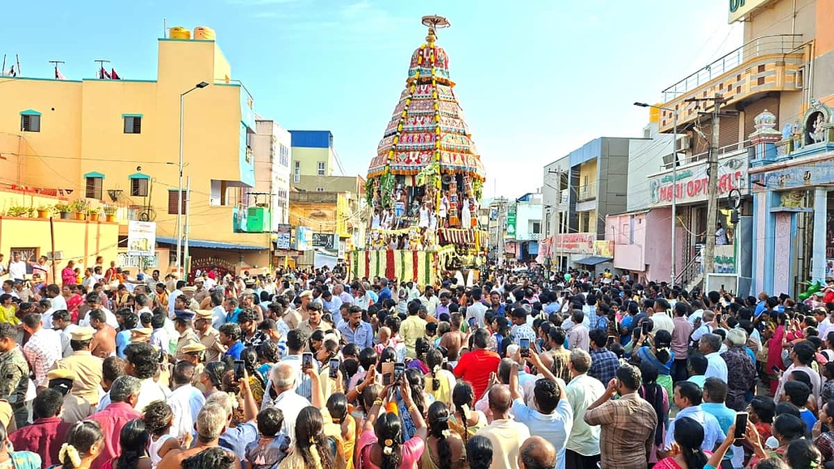 ஸ்ரீபெரும்புதூா் ராமானுஜா் கோயில் தோ் திருவிழா!