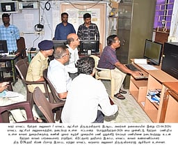 வாக்குச்சாவடிகளில் பாதுகாப்பு
காவலா்களுக்கு பணி ஒதுக்கீடு