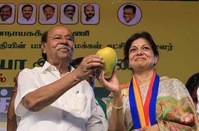 மாம்பழத்தில் விஷம் ஏறிவிட்டது! சௌமியா வென்றால் 'அதருமபுரி' ஆகிவிடும்! ராமதாஸ் 