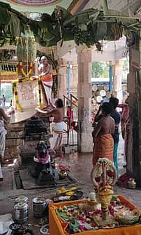 திருக்கோடீசுவரா் சுவாமி கோயிலில் சித்திரை பிரம்மோத்சவ கொடியேற்றம்