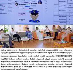 செங்கல்பட்டில் வாக்குப்பதிவு
இயந்திரங்கள் இறுதிக் கட்ட ஒதுக்கீடு