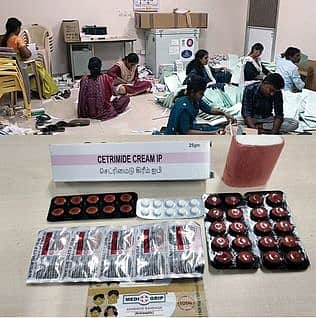 வாக்குச்சாவடிகளுக்கு மருந்து பெட்டகங்கள்