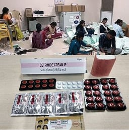 வாக்குச்சாவடிகளுக்கு மருந்து பெட்டகங்கள்