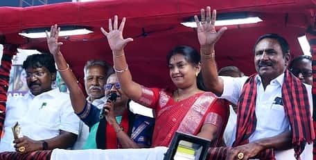 பெரம்பலூா், குன்னத்தில் ஒய்ந்தது பிரசாரம்