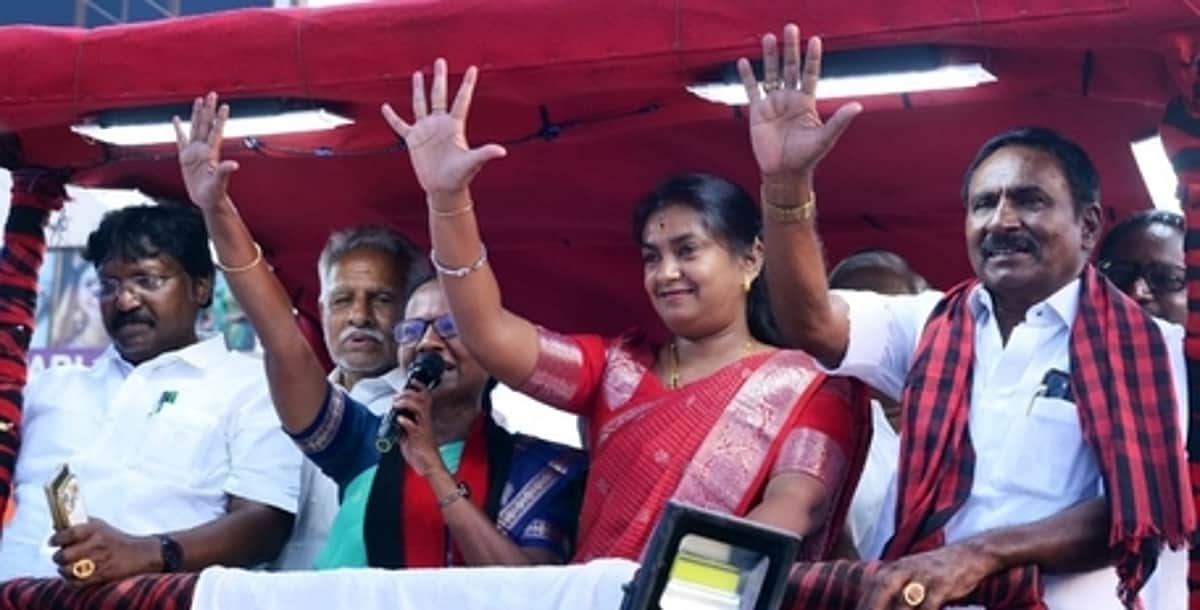 பெரம்பலூா், குன்னத்தில் ஒய்ந்தது பிரசாரம்