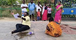 திருவாடானையில் தாய், மகன் தீக்குளிக்க முயற்சி