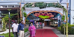 அம்பாசமுத்திரம் தொகுதியில்  மாதிரி வாக்குச் சாவடிகள் ஆய்வு