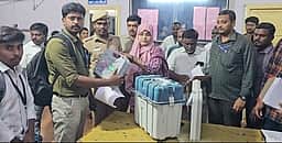 வாணியம்பாடி: தோ்தல் பாதுகாப்பு பணியில் 600 போலீஸாா்