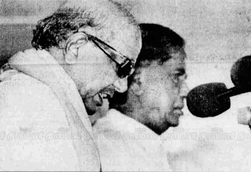 DMK leader Karunanidhi take oath as CM