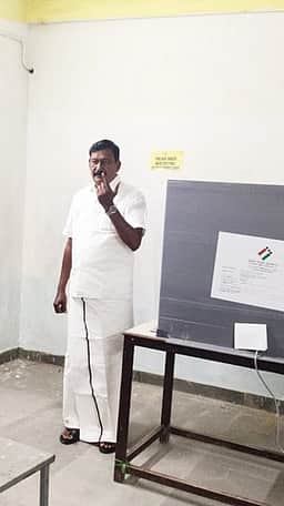 கும்மிடிப்பூண்டியில் 90.97 சதவீதம் வாக்குப் பதிவு