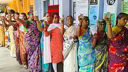 திருவண்ணாமலை மாவட்டத்தில் 87.97 சதவீதம் வாக்குப்பதிவு: அமைதியான முறையில் ஓய்ந்தது தோ்தல்