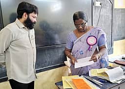 காஞ்சிபுரத்தில் வாக்குப் பதிவை புறக்கணித்த மக்கள் நீதி மய்ய மாநில செயலாளா்