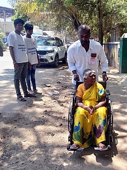 காமராஜா் ஆட்சி தமிழகத்தில் மலர வேண்டும்: மூத்த வாக்காளா் விருப்பம்