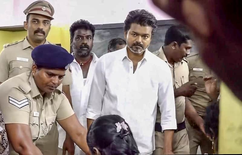 TVK leader Vijay