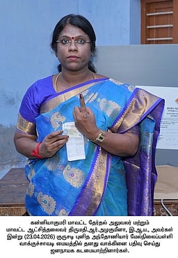 சட்டப்பேரவைத் தோ்தல்: கன்னியாகுமரி மாவட்டத்தில் விறுவிறுப்பான வாக்குப்பதிவு