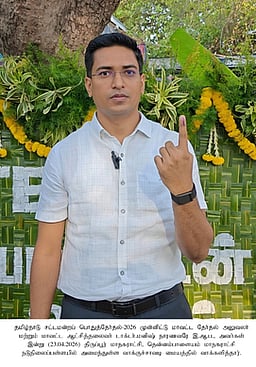 திருப்பூரில் விறுவிறுப்பாக நடைபெற்ற வாக்குப் பதிவு