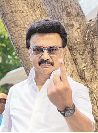 தலைவர்கள், பிரபலங்கள் வாக்களிப்பு - புகைப்படங்கள்