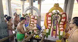 காஞ்சிபுரம் கச்சபேஸ்வரர் கோயில் சித்திரை உத்திரப் பெருவிழா உற்சவம் தொடக்கம்!