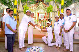 பி.ஏ.சி.ராமசாமிராஜா சிலைக்கு மரியாதை