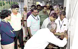 வாக்கு எண்ணும் மையத்தில் மூன்றடுக்கு பாதுகாப்பு