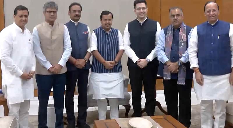 Raghav Chadha, Sandeep Pathak, Ashok Mittal join BJP after severing ties with AAP
