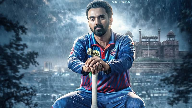 KL Rahul special poster from DC.