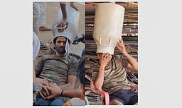 இளைஞரின் தலையில் சிக்கிய 10 கிலோ பால் கேன்! 2 மணி நேர போராட்டத்திற்குப் பிறகு அகற்றம்