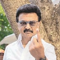 தலைவர்கள், பிரபலங்கள் வாக்களிப்பு - புகைப்படங்கள்