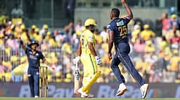 பிளேயிங் லெவன் மாற்றத்தினால் தடுமாறும் சிஎஸ்கே..! மிகக் குறைந்த பவர்பிளே ரன்கள்!