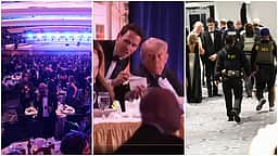 டிரம்ப் பங்கேற்ற இரவு விருந்தில் துப்பாக்கிச் சூடு: ஒருவர் கைது