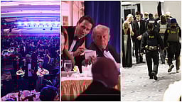 டிரம்ப் பங்கேற்ற இரவு விருந்தில் துப்பாக்கிச் சூடு: ஒருவர் கைது