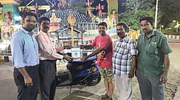 போலியோ ஒழிப்பு: இருசக்கர வாகன விழிப்புணா்வு பயணம்