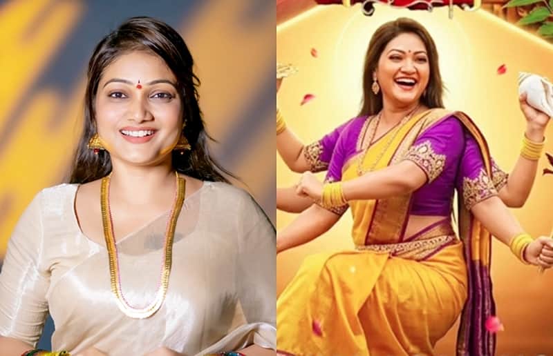 Actress Priyanka Nalkari in Gowri serial