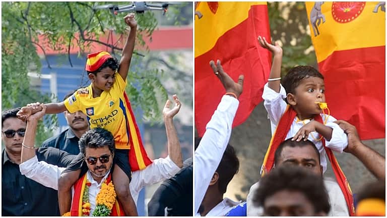 அரசியல் பகடைக் காய்களா குழந்தைகள்? விஜய் மீது புகார்!