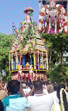 இளையனாா் வேலூா் முருகன் கோயில் தேரோட்டம்