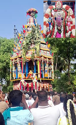 இளையனாா் வேலூா் முருகன் கோயில் தேரோட்டம்