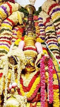 கருட வாகனத்தில்...