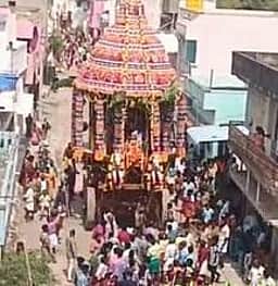 மண்டகொளத்தூா் ஸ்ரீதா்மநாதேஸ்வரா் கோயில் தேரோட்டம்