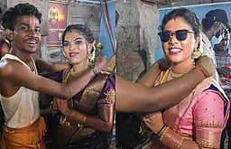 கூவாகம் கூத்தாண்டவர் கோயில் சித்திரைத் திருவிழா: தாலி கட்டிக்கொண்ட திருநங்கைகள்!