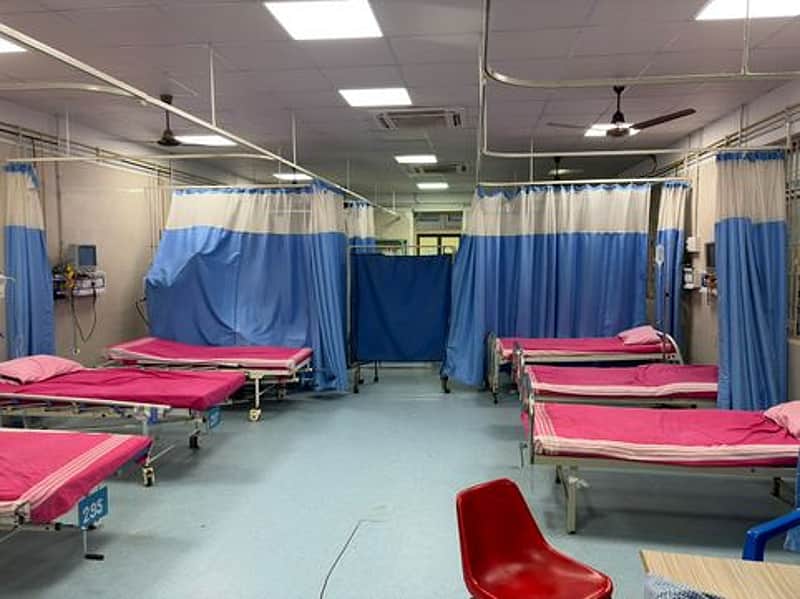 Tirunelveli Medical College Hospital inaugurated a 11-bedded heat stock ward to treat patients with heat related health complications. EXPRESS PHOTO/