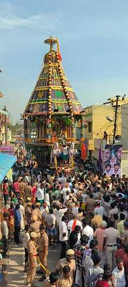 செஞ்சிக்கோட்டை ஸ்ரீகமலக்கன்னியம்மன் கோயில் தேரோட்டம்