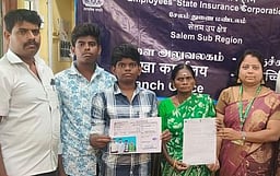 பணிநேரத்தில் உயிரிழந்தவா் குடும்பத்துக்கு இஎஸ்ஐ சாா்பில் வாழ்நாள் ஓய்வூதியம்